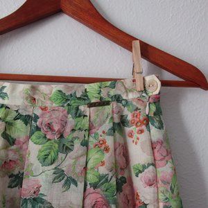 Vintage Floral Maxi Skirt - Geiger Austria
